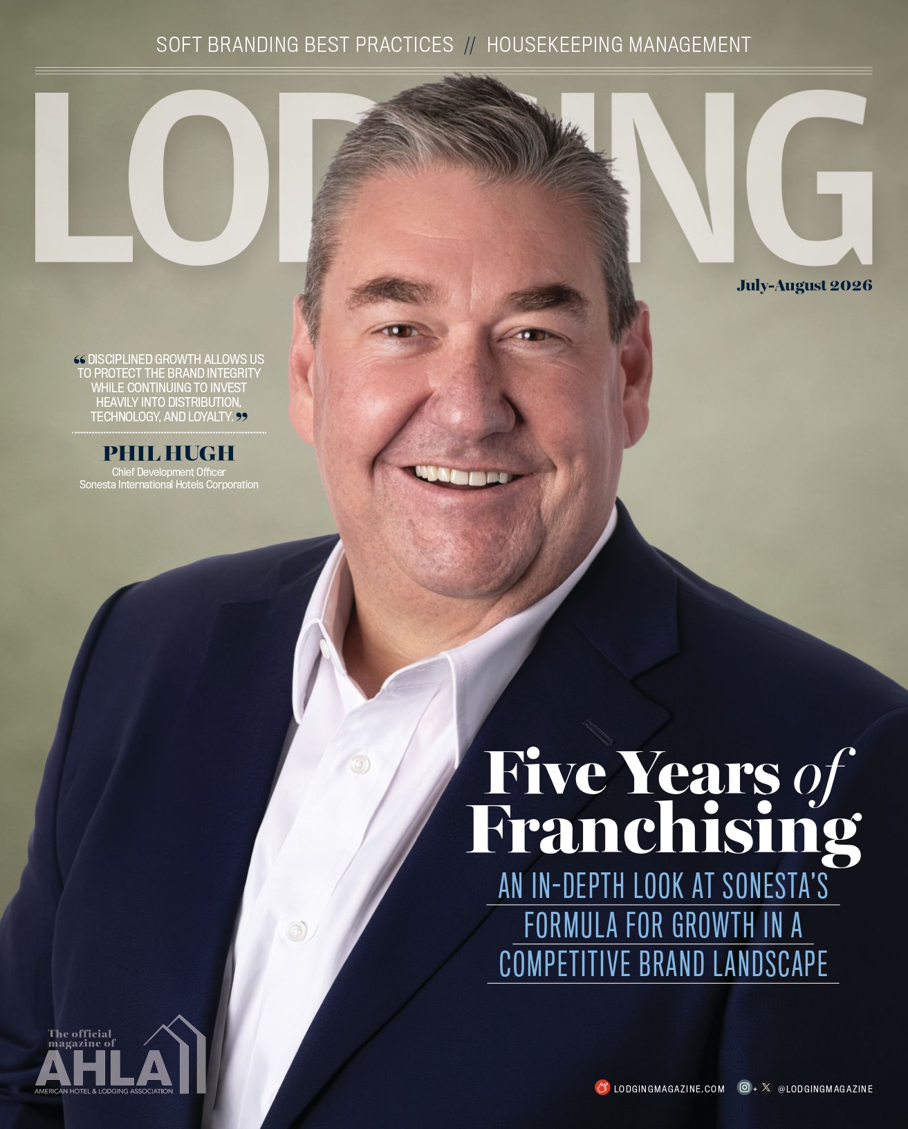 Sonesta Chief Development Officer, Phil Hugh portrait image