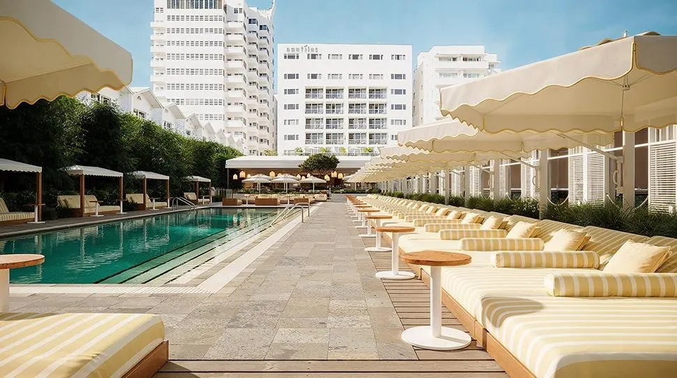 The James Nautilus hotel in Miami for the press release called The Reimagined Icon Turning Heads In South Florida